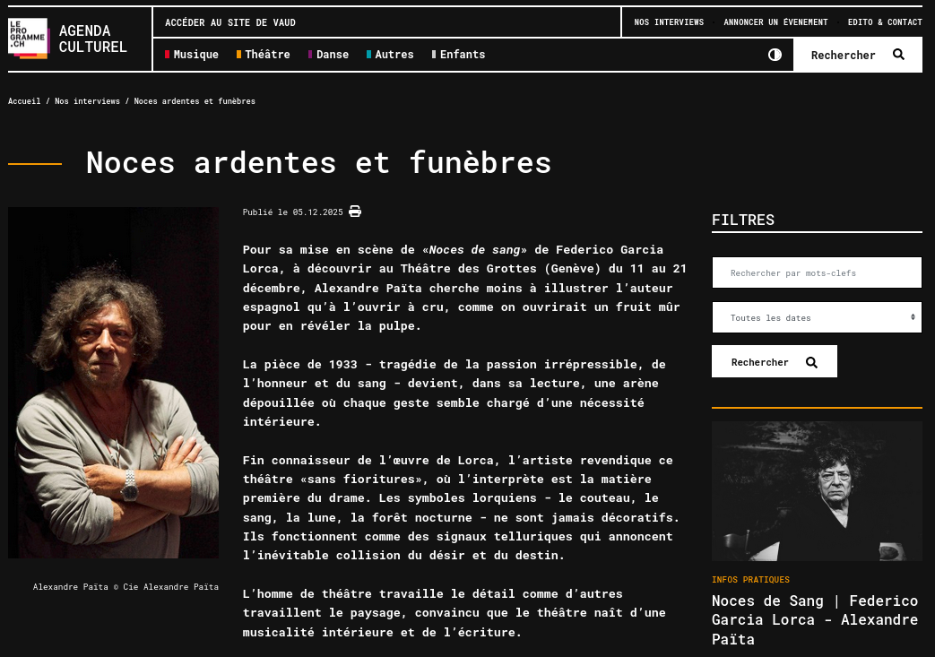 critique-noces-leprogramme.ch